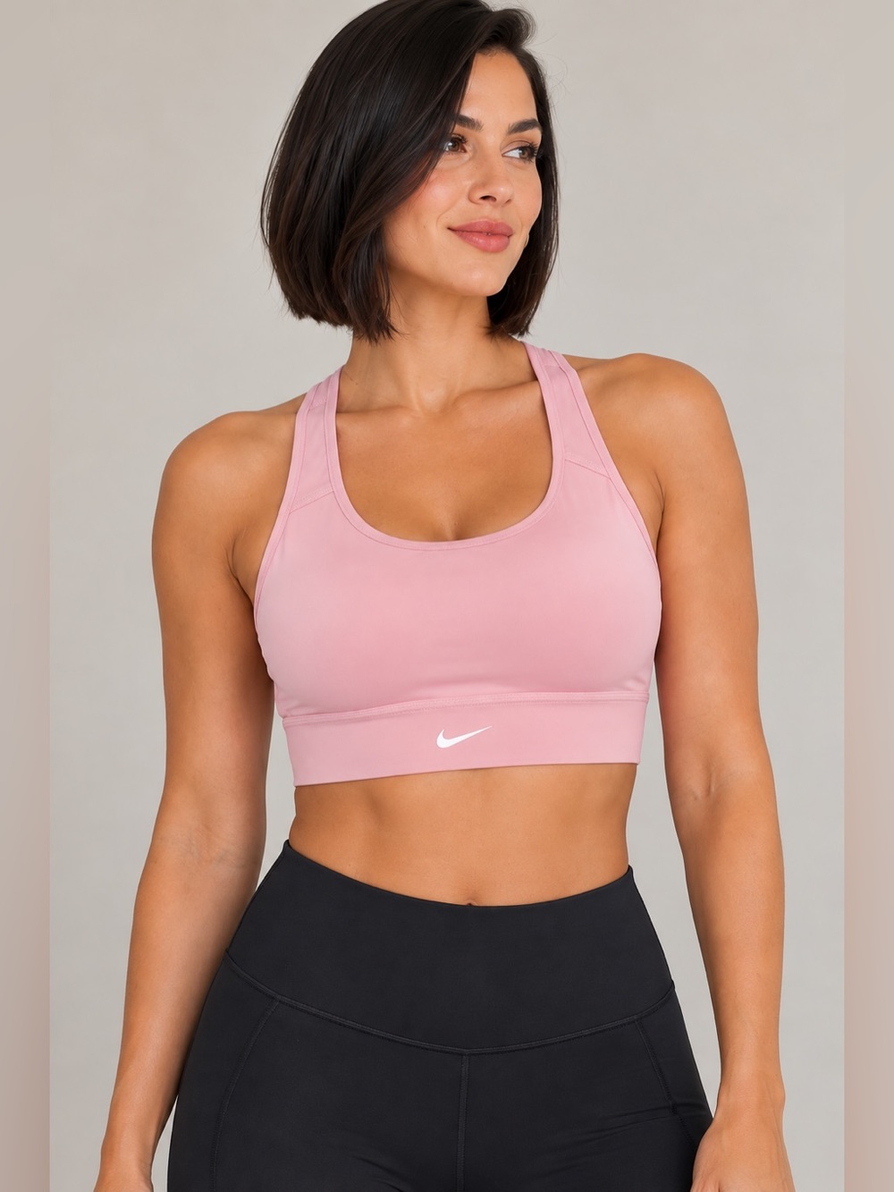 Nike | Dri-FIT Light Pink Racerback Sports Bra Women’s - Size Large